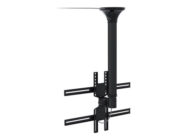 NEOMOUNTS FPMA-C400BLACK Support de plafond pour écran de 32-60p – h 64-104 cm