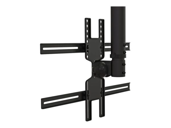 NEOMOUNTS FPMA-C400BLACK Support de plafond pour écran de 32-60p – h 64-104 cm