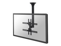 NEOMOUNTS FPMA-C400BLACK Support de plafond pour écran de 32-60p – h 64-104 cm