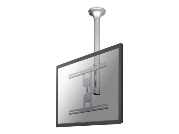 NEOMOUNTS FPMA-C400SILVER Support de plafond pour écran de 32-60p – h 64-104 cm