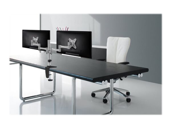NEOMOUNTS FPMA-D1330DSILVER Support décran à fixer 10-27p