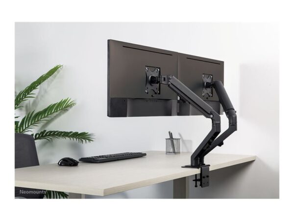 NEOMOUNTS FPMA-D650DBLACK Support décran à fixer 17-27p – ressort hélicoïdal