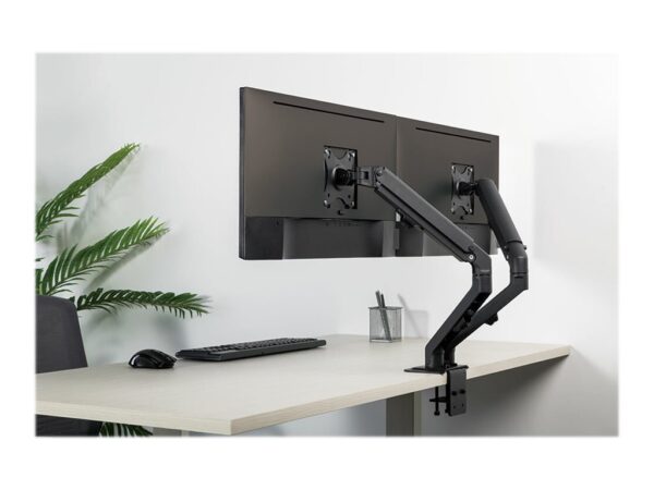 NEOMOUNTS FPMA-D650DBLACK Support décran à fixer 17-27p – ressort hélicoïdal