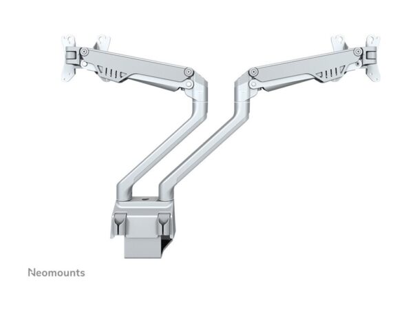 NEOMOUNTS FPMA-D750DSILVER Support décran à fixer 10-32p – ressort à gaz – Topfix