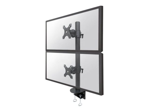 NEOMOUNTS FPMA-D960DVBLACKPLUS Support décran à fixer 17-49p – installation verticale