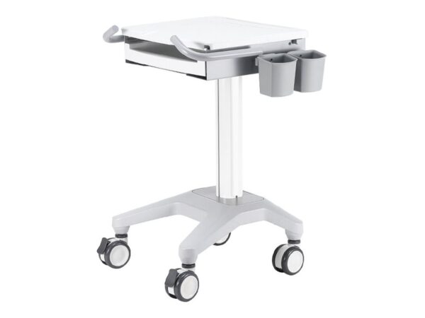 NEOMOUNTS MED-M200 Station de travail mobile médicale 10-17p – ressort à gaz – verrouillable