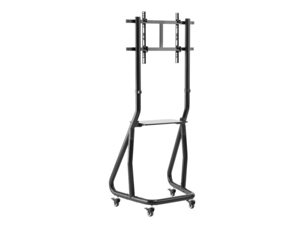 NEOMOUNTS Mobile Flat Screen Floor Stand stand+trolley height: 152-169cm 37-85p Black