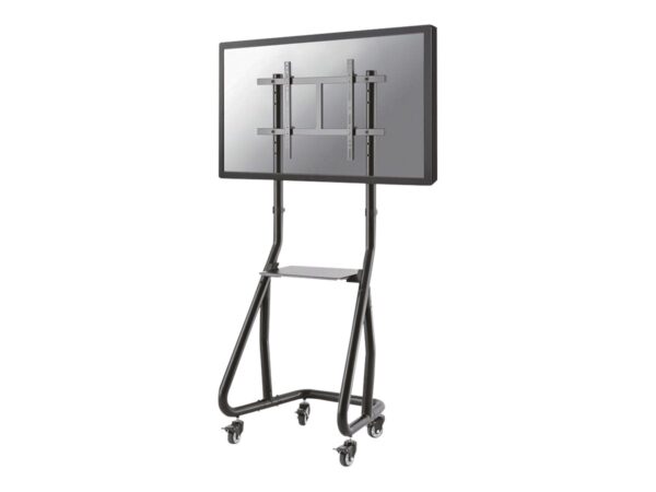 NEOMOUNTS Mobile Flat Screen Floor Stand stand+trolley height: 152-169cm 37-85p Black