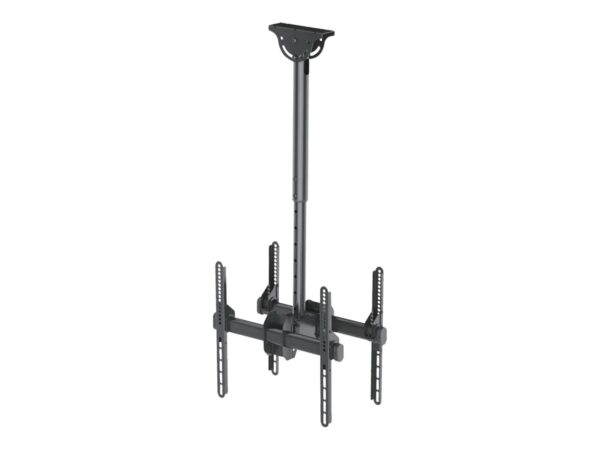NEOMOUNTS NM-C440DBLACK Support de plafond pour double écran 32-60p – h 56-91 cm