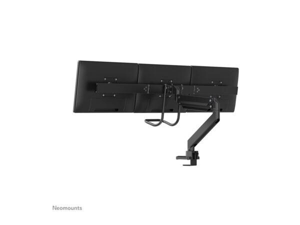 NEOMOUNTS NM-D775DX3BLACK Support décran à fixer 17-27p – ressort à gaz – Topfix – arrêt 180