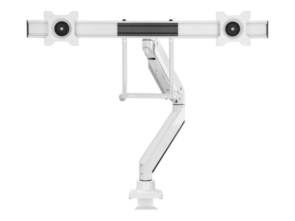 NEOMOUNTS NM-D775DXWHITE Support décran à fixer 10-32p – ressort à gaz – Topfix – arrêt 180