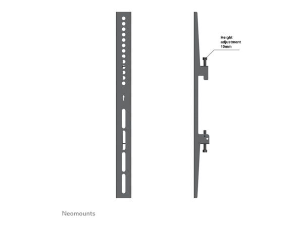 NEOMOUNTS NMPRO-C32 Support pour mur dimages plafond 32-55p – h 325 cm