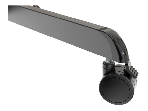 NEOMOUNTS NS-M1250BLACK Support au sol pour écran 37-70p – rotatif – étagère multimédia incluse