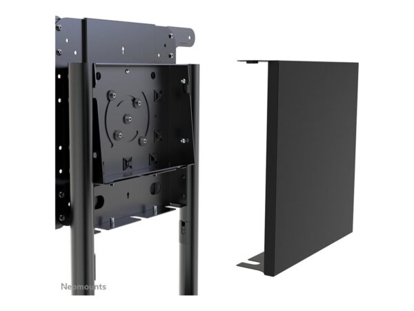 NEOMOUNTS NS-M1250BLACK Support au sol pour écran 37-70p – rotatif – étagère multimédia incluse