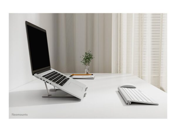 NEOMOUNTS NSLS085SILVER Support pour ordinateur portable 10-17p – pliable – compact – universel