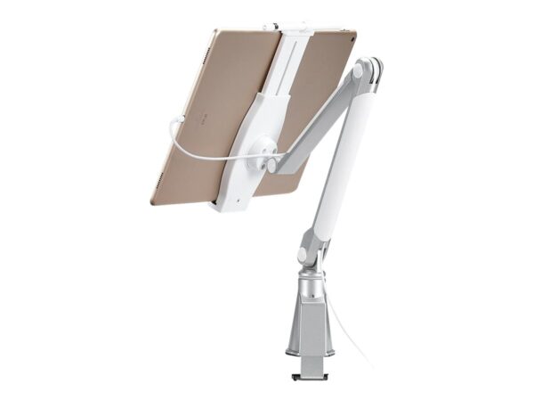 NEOMOUNTS TABLET-D100SILVER Porte-tablette à pince pour bureau 4.7-12.9p – universel – orientable
