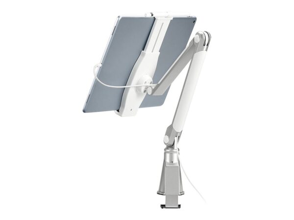 NEOMOUNTS TABLET-D100SILVER Porte-tablette à pince pour bureau 4.7-12.9p – universel – orientable