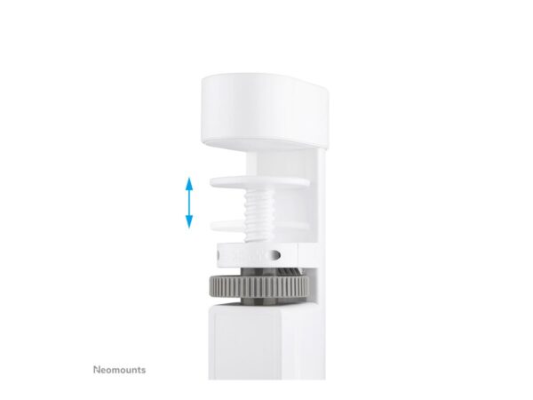 NEOMOUNTS VOLT Desk Clamp socket with Quick-charge USB Ports clamp 0-50mm 3x type-F 230V 1x USB-A 18W 2x USB-C 20W
