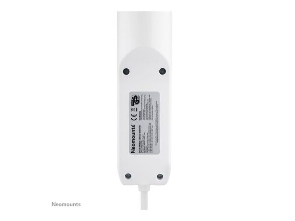 NEOMOUNTS VOLT Desk Clamp socket with Quick-charge USB Ports clamp 0-50mm 3x type-F 230V 1x USB-A 18W 2x USB-C 20W