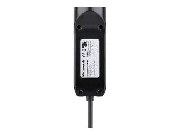 NEOMOUNTS VOLT Desk Clamp socket with Quick-charge USB Ports clamp 0-50mm 3x type-F 230V 1x USB-A 18W 2x USB-C 20W