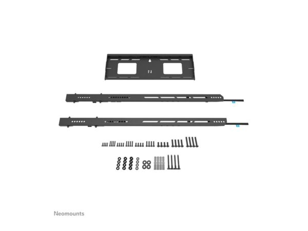 NEOMOUNTS WL30-750BL18P Support mural fixe pour écran 50-98p- robuste – verrouillable – portrait – installation rapide – TÜV