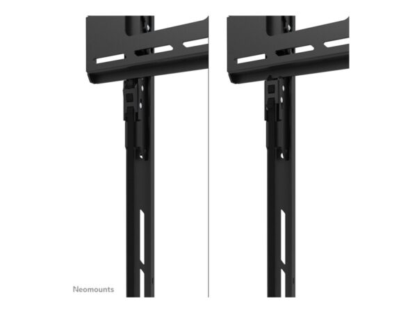 NEOMOUNTS WL30-750BL18P Support mural fixe pour écran 50-98p- robuste – verrouillable – portrait – installation rapide – TÜV