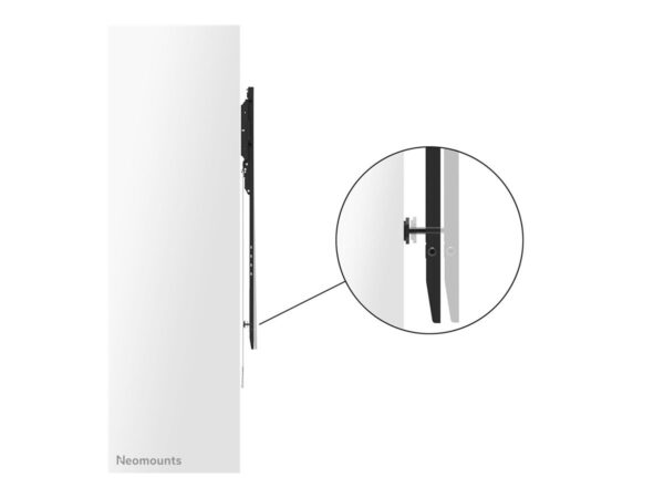 NEOMOUNTS WL30-750BL18P Support mural fixe pour écran 50-98p- robuste – verrouillable – portrait – installation rapide – TÜV