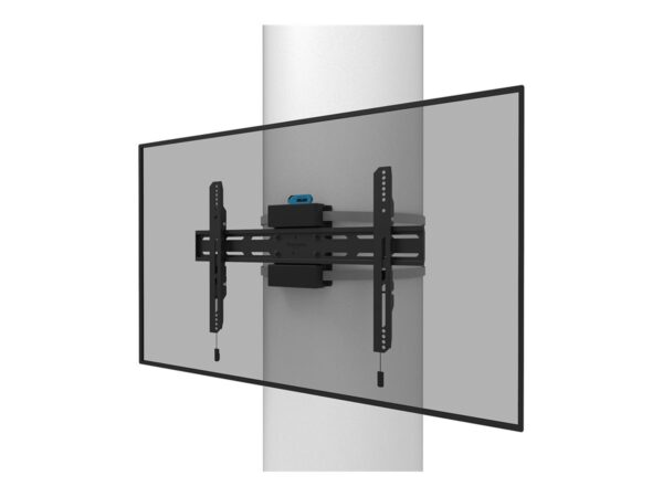 NEOMOUNTS WL30S-910BL16 Support de pilier pour écran 40-75p – fixe – verrouillable – diam. 25-100 cm – portrait