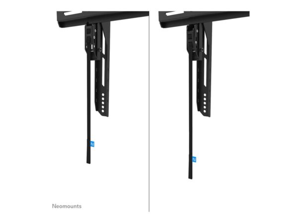 NEOMOUNTS WL35-750BL18 Support mural inclinable pour écran 43-98p- robuste – verrouillable – installation rapide – TÜV