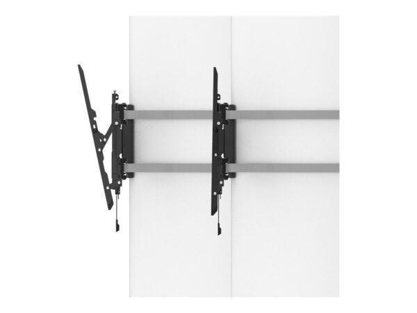 NEOMOUNTS WL35S-910BL16 Support de pilier pour écran 40-75p – inclinable – verrouillable – diam. 25-100 cm – portrait