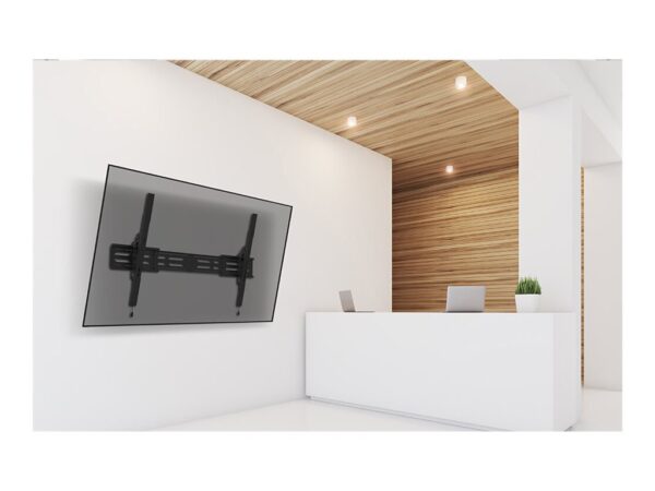 NEOMOUNTS WL35S-950BL19 Support mural inclinable pour écran 55-110p – robuste – verrouillable – paysage et portrait