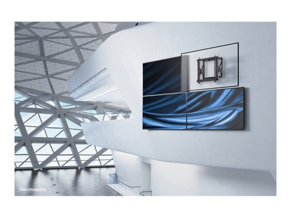 NEOMOUNTS WL95-800BL1 Support mural pour Videowall 42-70p – push-pull – max 35 kg