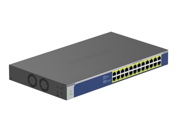 NETGEAR 24PT GIGE UNMNGED SWTCH W/ POE++