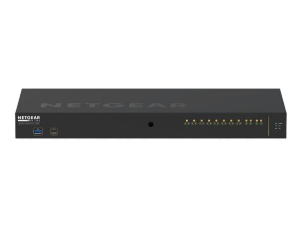 NETGEAR M4250 12-Port AV Line PoE+ Switch 125W 2x1G 2xSFP Managed Switch