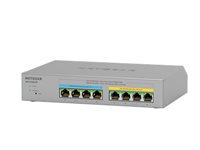 NETGEAR MS108EUP 8-Port Ultra60 PoE++ Multi-Gigabit 2.5G Ethernet Plus Switch with 230W PoE-Budget 1G/2.5G-Ports for WiFi-6-AP