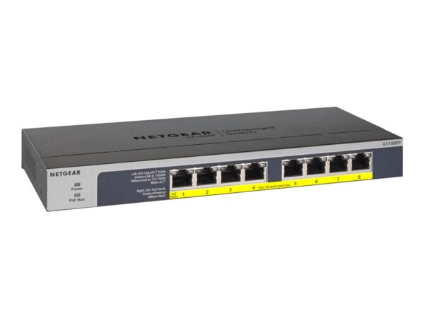 NETGEAR Switch non manageable 8 ports Gigabit POE/POE+