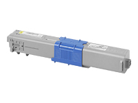 OKI C331 cartouche de toner jaune capacité standard 2.000 pages pack de 1