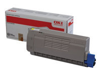 OKI MC760  MC770  MC780 cartouche de toner jaune capacité standard 6.000 pages pack de 1