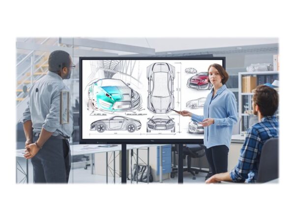 OPTOMA 3752RK ENI Monitor 75p 4K UHD 3840×2160 Multitouch 20pts 400cd/m2 4GB/32GB 6ms Angle Of Vision 178 Pen Holder Speakers