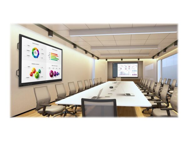 OPTOMA 3862RK ENI Monitor 86p 4K UHD 3840×2160 Multitouch 20pts 400cd/m2 4GB/32GB 6ms Angle Of Vision 178 Pen Holder Speakers