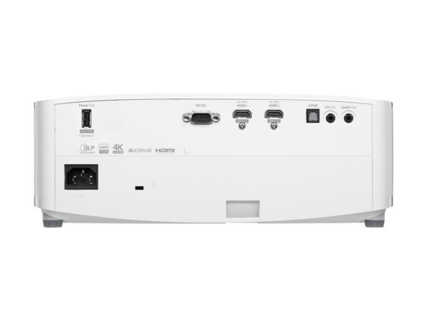 OPTOMA 4K400STx Projector UHD 4K 3840×2160 4000lm 1.000.000:1 ST TR: 0.5:1 2H 1 SPDIF 1 USB-A power  HP 1x10W 3.98Kg Blanc
