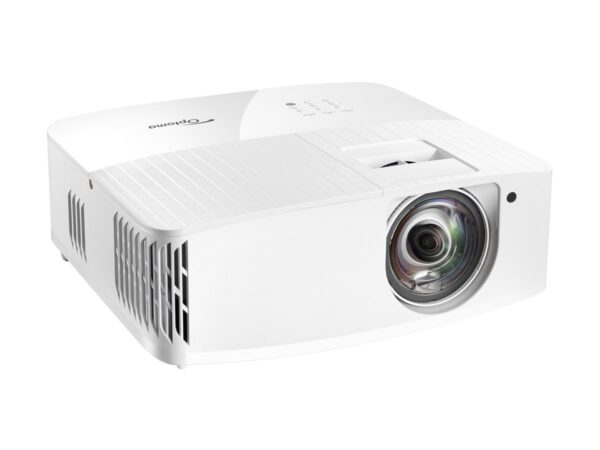OPTOMA 4K400STx Projector UHD 4K 3840×2160 4000lm 1.000.000:1 ST TR: 0.5:1 2H 1 SPDIF 1 USB-A power  HP 1x10W 3.98Kg Blanc