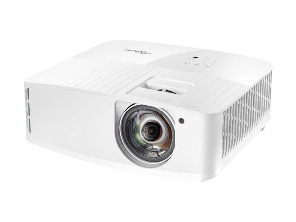 OPTOMA 4K400STx Projector UHD 4K 3840×2160 4000lm 1.000.000:1 ST TR: 0.5:1 2H 1 SPDIF 1 USB-A power  HP 1x10W 3.98Kg Blanc