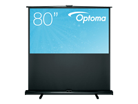 OPTOMA DP-8080MWL Ecran de projection Portable 80″ – 16:9 – 177 x 99,5cm – Gain 1.0