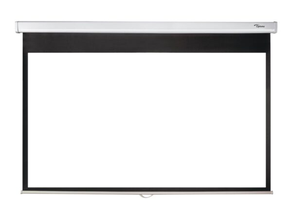 OPTOMA DS-9084PMG+ Ecran de projection Manuel 84″ – 16:9 – 186 x 104,5 cm – Gain 1.0
