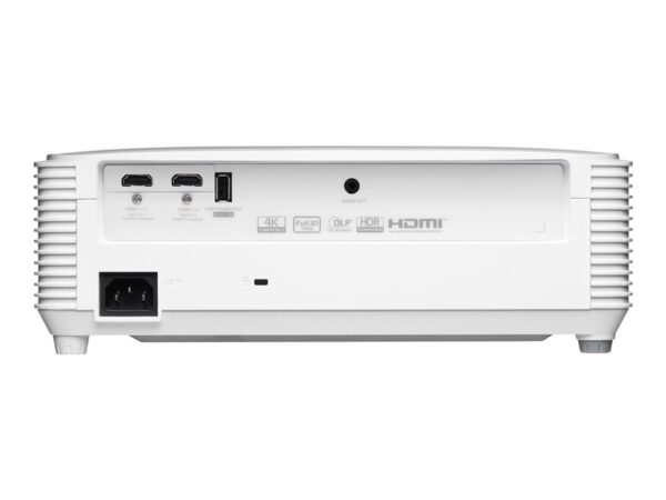 OPTOMA EH401 Projector FHD 1920×1080 4000lm 22.000:1 TR 1.5:1 1.66:1 2H USB-A Power HP 1x3W 2.8kg White