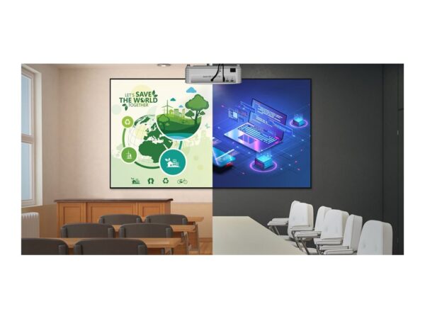 OPTOMA EH401 Projector FHD 1920×1080 4000lm 22.000:1 TR 1.5:1 1.66:1 2H USB-A Power HP 1x3W 2.8kg White