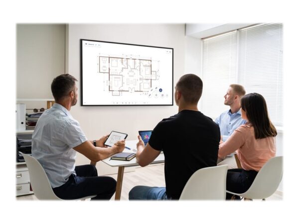 OPTOMA N3981K Écran LED 98″ – 4K UHD (3840 x 2160) – 4Go/32Go – 500cd/m – Android 11- sans fil 2.4G/5G – 3H + USB-C- RJ45