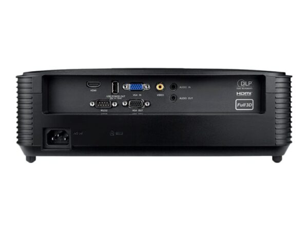 OPTOMA W400LVe DLP Video Projector WXGA 1280×800 4000Lumens 25000:1 VGA HDMI VGA OUT Speaker 10W