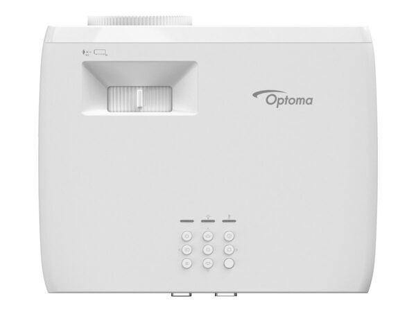 OPTOMA ZH350 FHD 1920×1080 3600lm Laser Projector 300 000:1 TR 1.48:1 1.62:1 2HDMI USB-A Power Audio 3.5mm 3Kg White